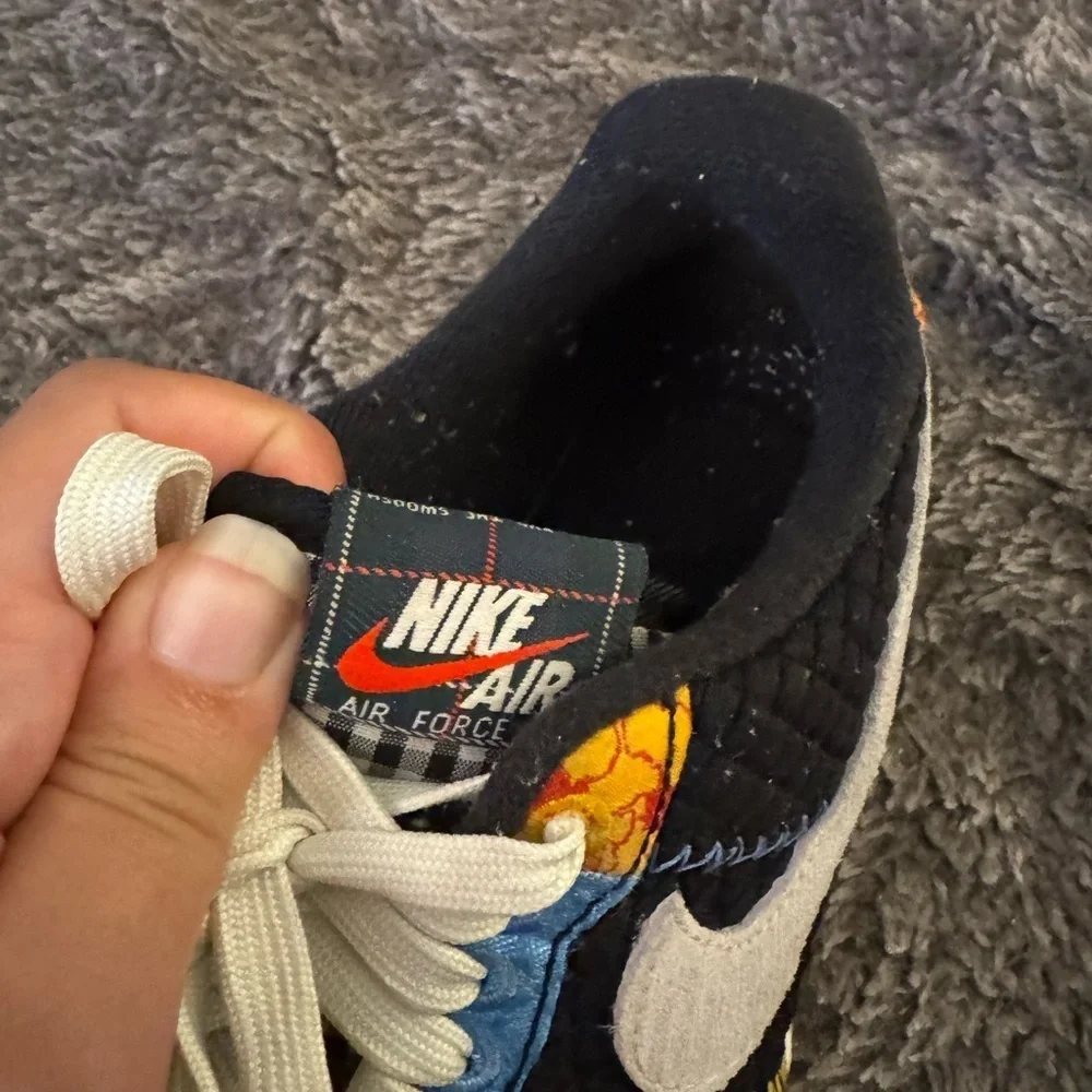NIKE Youth Air Force 1 Low Muti Material Sneakers